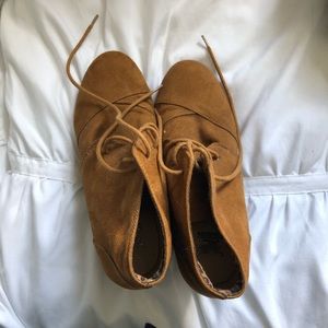 Suede Heeled Booties